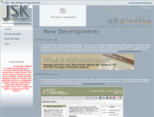Tablet Screenshot of jskdesign.net